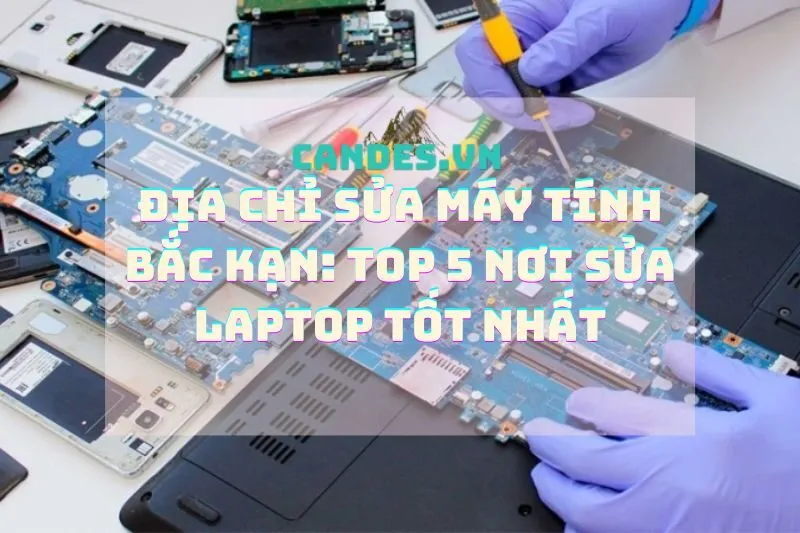 Địa chỉ sửa máy tính Bắc Kạn: Top 5 nơi sửa laptop tốt nhất