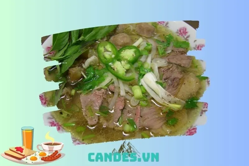 Phở bò Mạnh Tú